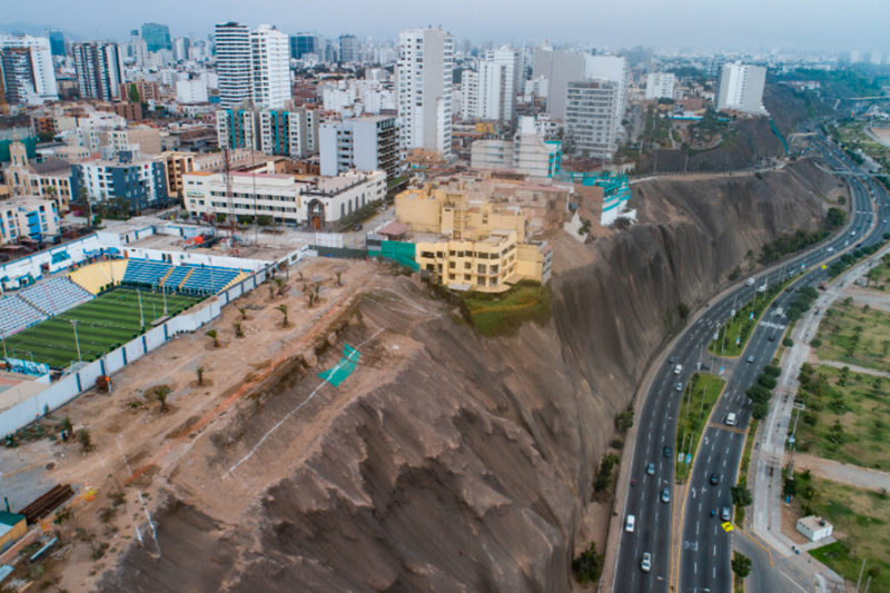Magdalena: restringen tránsito vehicular en la Costa Verde por obras en Malecón Castagnola