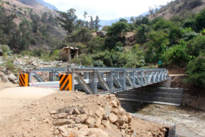 La Libertad: ARCC gestionó S/43.9 millones para financiar obras de reconstrucción en 17 puentes