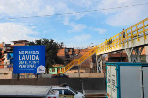 Rímac: Lima Expresa realiza reparación final del puente peatonal Castilla